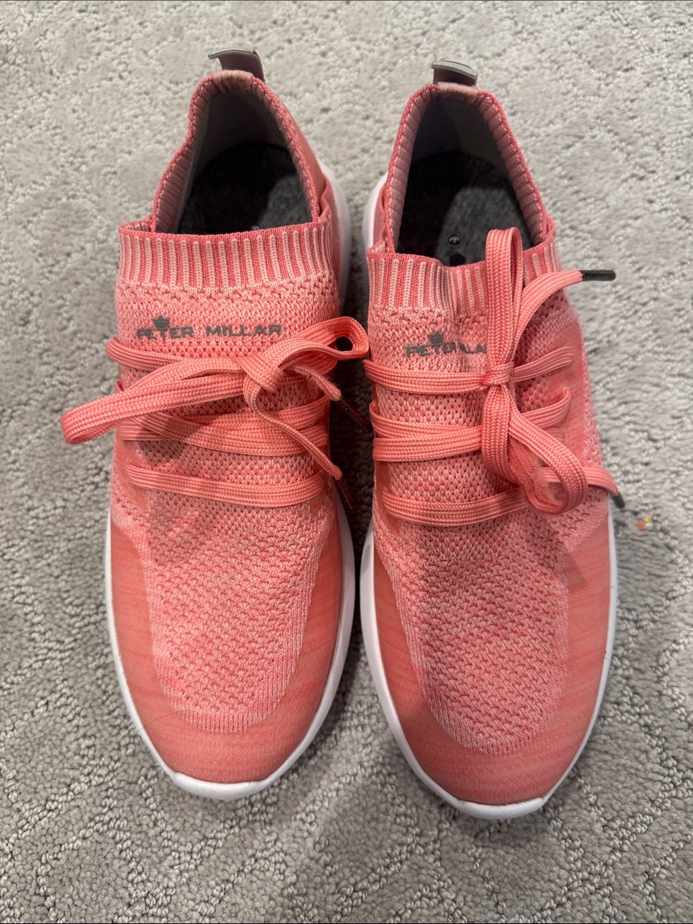 Peter Millar Coral Knit Slip-On Athletic Shoes